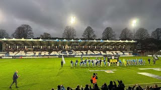 Västra Ståplats Halmstad  Tifo Halmstads BK  Djurgårdens IF [upl. by Eseerehs202]