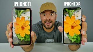 IPHONE 11 vs IPHONE XR QUAL TEM as MELHORES CÂMERAS 🤔 [upl. by Ardnahsal275]