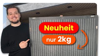 Flexibel einsetzbar 🤯 Ultraleichtes Balkonkraftwerk nur 2kg [upl. by Assenahs]