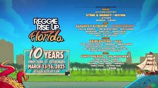 Reggae Rise Up Florida Festival 2025 Lineup Announcement [upl. by Alister]