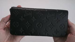 Louis Vuitton Zippy Wallet Vertical  Monogram Shadow [upl. by Aihseyn969]