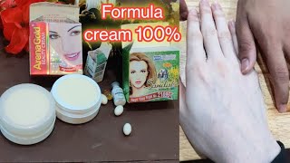 Formula cream for whitening Sandal cream whitening cream formula Clobevate cream Skin whitening [upl. by Carlson]