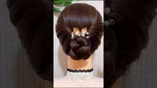 2 minute easy hairstyle for girls hairstyle hair glamreel shorts viral tutorial [upl. by Dnalsor244]