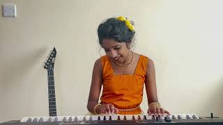 Anjali Anjali  Keyboard Cover  Duet  AR Rahman arrahman kschithra vlogwithparis [upl. by Eerihs]