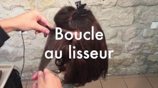 Réaliser des boucles avec un lisseur [upl. by Estis]