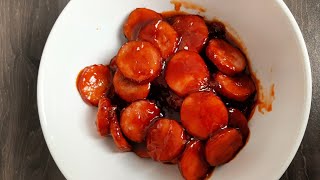 Honey Garlic Kielbasa Sausages Appetisers [upl. by Remoh]