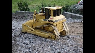 Cat D8 und CAT 235HD 2xVolvo A30 U Unimog [upl. by Sassan]