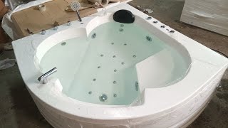 jacuzzi 45×45 ft corner fully loaded Multibathin [upl. by Juieta448]