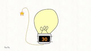 Light bulb bomb timer 1 minute [upl. by Iffar]