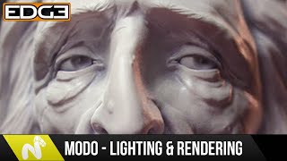 Tutorial  Lighting and Rendering a Portrait in Modo [upl. by Coulter]