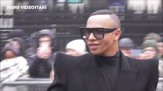 Olivier ROUSTEING  Balmain stylist amp designer   Paris Fashion Week 26 january 2023 show Fendi [upl. by Bovill]