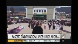 En Guatemala se conmemora el Día Internacional de los Pueblos Indígenas [upl. by Alel]