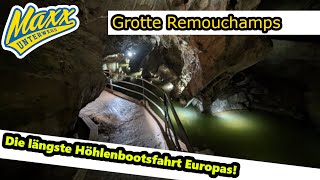 Die Grotte von Remouchamps  Längste Bootsfahrt Europas in einer Höhle  2023 [upl. by Adnuhsar775]