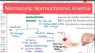 Normocytic normochromic anemia haematology 42 First Aid USMLE Step 1 in UrduHindi [upl. by Rovner]