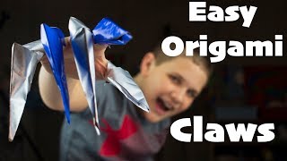 Origami Claws Easy  How to fold [upl. by Idonna]