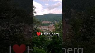 I❤️Heidelberg Oldest university and famous tourist destination in Germany heidelberg [upl. by Bartolemo]