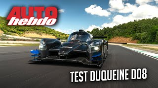 TEST DRIVE  DUQUEINE D08 LMP3 [upl. by Laden]