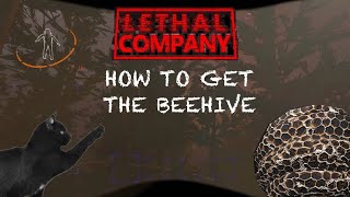 Lethal Company  How to Get Beehives QUICKEST METHOD [upl. by Eleni]