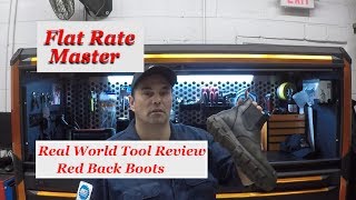 Real World Tool Review Redback boots [upl. by Eitsirk450]