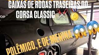 Projeto Corsa Classic MEIA CAIXA de ar ✂️🥇😱 [upl. by Accebber926]