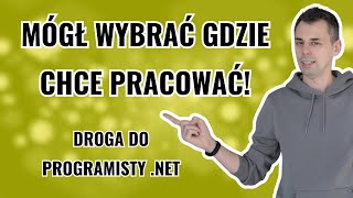 Jak zdobyć pracę programisty C NET Historia Piotra [upl. by Nennek282]