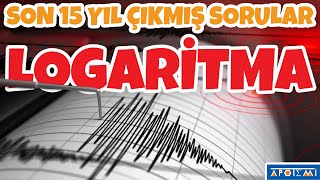 Logaritma Son 15 Yılın Çıkmış Soru Çözümleri  APOTEMİ YAYINLARI [upl. by Wye]