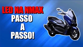 PASSO A PASSO  TROCANDO LUZ DE PLACA NMAX 2022 POR LED [upl. by Luciano526]