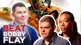 Beat Bobby Flay Bouillabaisse Challenge  Full Episode Recap  S2 E8  Food Network [upl. by Atnuhs]