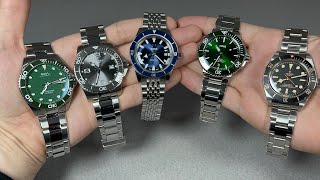 Top 5 relojes diver de 1000 a 4000 usd [upl. by Donelle]