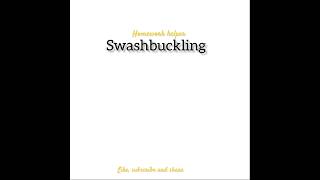 swashbuckling adventurous daring wordoftheday pronunciation heroic advancedenglish 1June2024 [upl. by Kath]