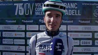 Pello Bilbao  Interview at the start  Stage 5  Volta a la Comunitat Valenciana 2024 [upl. by Rosenzweig]