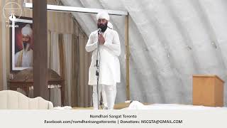 SEPT 28 Evening Program NAMDHARI SANGAT TORONTO [upl. by Lecirg283]