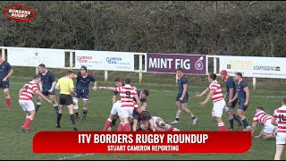 ITV BORDERS RUGBY ROUNDUP  EDINBURGH v THE SOUTH  25324 [upl. by Yssak]