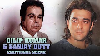 Sanjay Dutt And Dilip Kumar Emotional Scene  Kanoon Apna Apna  Old Bollywood Action Movie [upl. by Dorree]