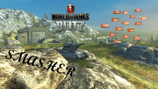 Smasher compilation  WOT Blitz [upl. by Nodearb]