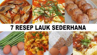 7 RESEP LAUK MURAH DAN ENAK  MASAKAN SEHARI HARI CHECK [upl. by Huang]