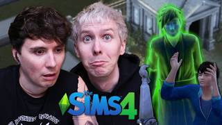 OUR FIRST SIMS DEATH  Dan and Phil play The Sims 4 Season 2 17 [upl. by Zednanreh]