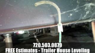 Mobile Home Leveling  Denver Metro amp Colorado Springs [upl. by Aileduab946]