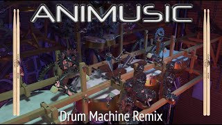 Animusic Drum Machine Remix [upl. by Kentiggerma]