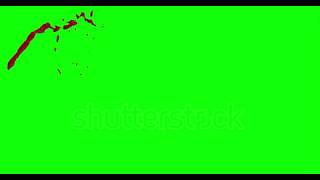 Blood Splatter Green Screen 6 [upl. by Krishnah]