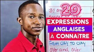 20 EXPRESSIONS POUR VOUS DEMARQUEZ EN ANGLAIS [upl. by Notna]