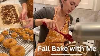 Gluten and Dairy Free Pumpkin Baking  Soft Cinnamon Buns and Light and Fluffy Cake Donuts [upl. by Gardy763]