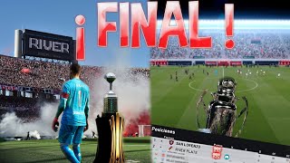 ¡FINAL de COPA LIBERTADORES y LIGA ARGENTINA 9  LIGA MASTER mas REALISTA con RIVER PLATE [upl. by Kay787]