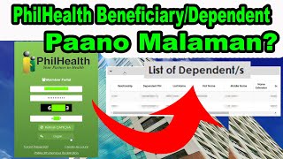 How to check philhealth beneficiary dependents online [upl. by Boj]