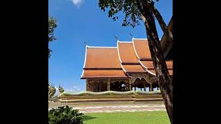 NEON TEMPLE🌌🌄🌍WAT SIRINDOHRN WARARAM UBON RATCHATHANI KUIL YANG BERSINAR DIMALAM HARI [upl. by Biron]