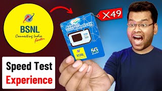 BSNL Sim Price PORT Speed Test YouTube Play Test amp Call Quality Test  BSNL Network Problem [upl. by Amabel]