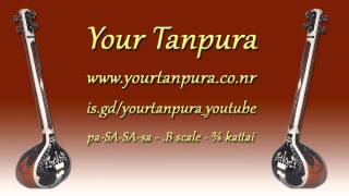 Your Tanpura  B Scale  075 kattai [upl. by Galan111]