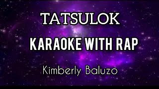 TATSULOK  Bamboo ll KIMBERLY BALUZO KARAOKE [upl. by Nnylyam]