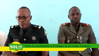 REPORTAGE SUR LA SENSIBILISATION DES VENDEURS DESSENCE [upl. by Nnayrrehs]