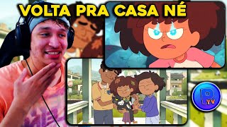 O ANDRIAS NÃO SE CANSA  Amphibia 3X01 REACT [upl. by Hailed]